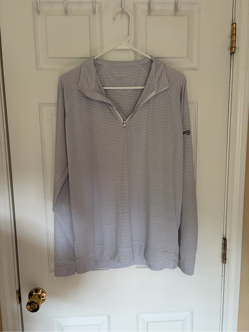 Sherwood quarter-zip pullover by Holderness & Bourne